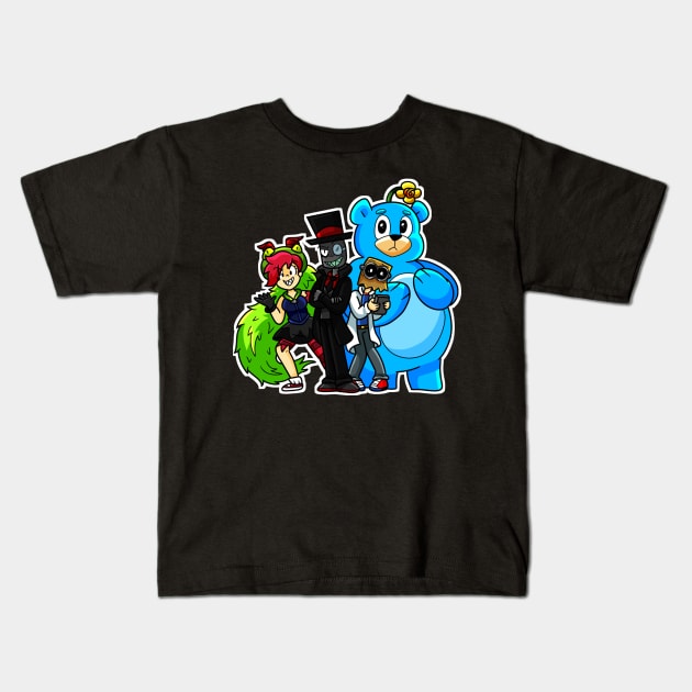 Villainous Kids T-Shirt by CandyAbbie101